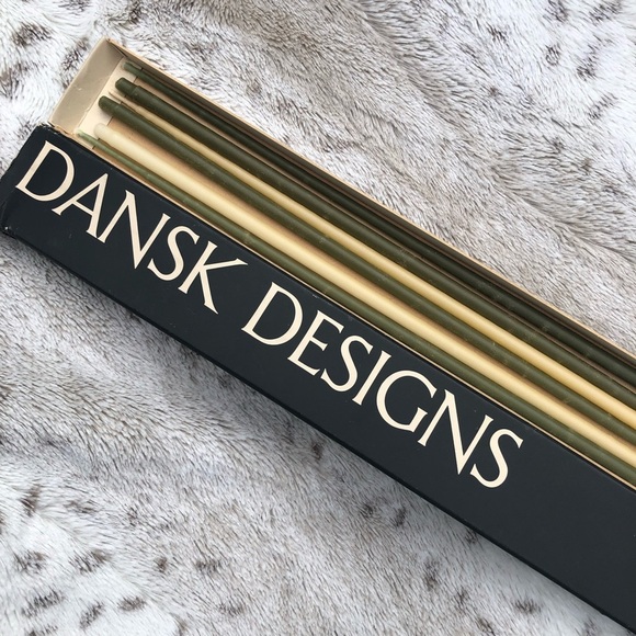 Dansk Hand-dipped 20” Vintage Taper Candles & Box - Denmark - Midcentury Modern - Picture 2 of 7